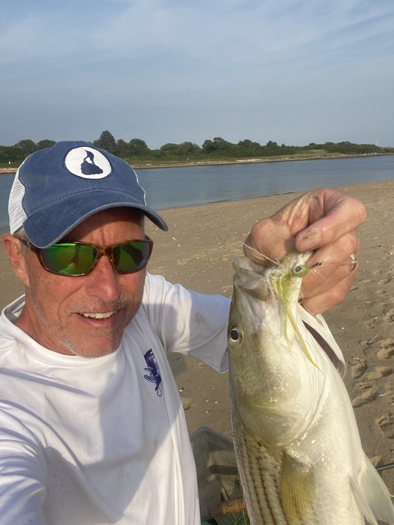 Striped Bass Block Island fly fishing
